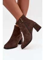 Topánky na podpätku model 222973 Krok vo veľkom štýle