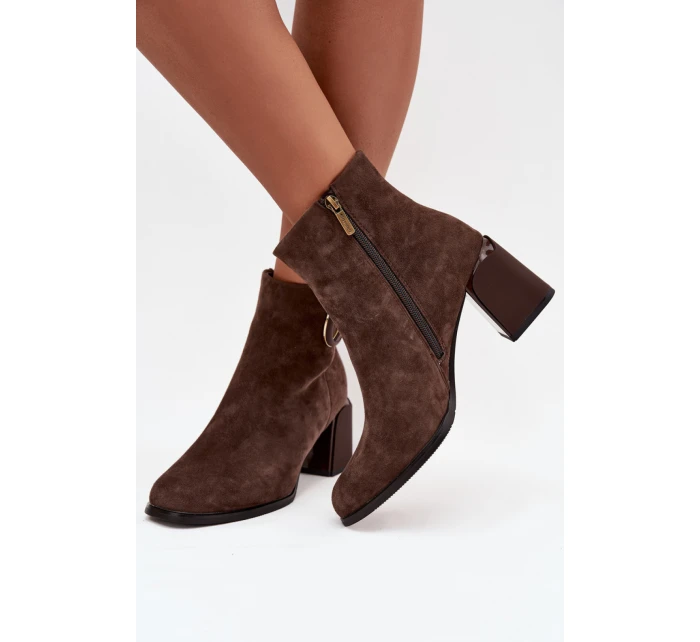 Topánky na podpätku model 222973 Krok vo veľkom štýle