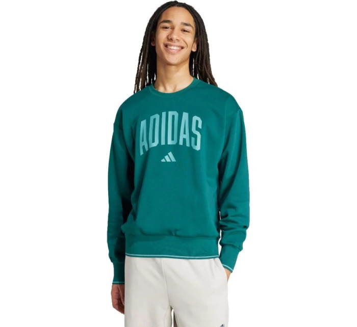 Pánská mikina Sweatshirt green pánské model 21493324 - ADIDAS Pánská mikina Sweatshirt green pánské model 21493324 - ADIDAS