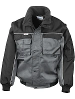R Pracovní bunda s odepínacími rukávy 30. grey/black model 22432444 - Result R Pracovní bunda s odepínacími rukávy 30. grey/black model 22432444 - Result