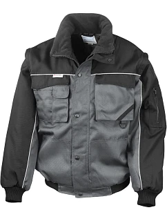 R Pracovní bunda s odepínacími rukávy 30. grey/black model 22432444 - Result
