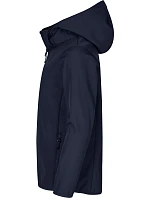 Classic Softshell Jkt Jr Dětská 3vrstvá softshellová bunda s kapucí model 22471116 dark navy - Clique
