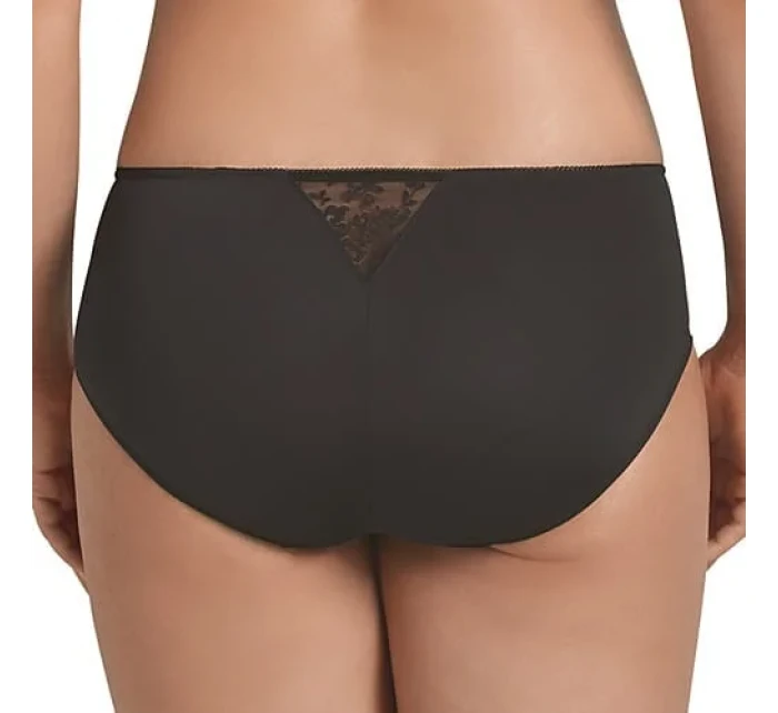 Fleur vyšší kalhotky model 10617886 antracit - RosaFaia Fleur vyšší kalhotky model 10617886 antracit - RosaFaia