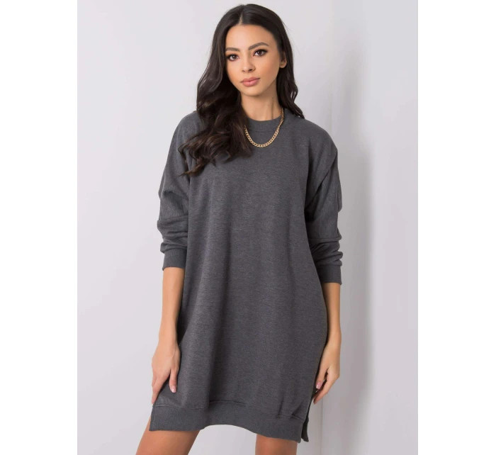 Šaty RV SK 6019.67 tmavo šedé