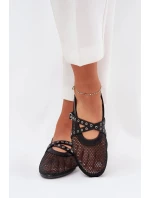 Balerínky P-1416 čierne - Krok vo veľkom štýle