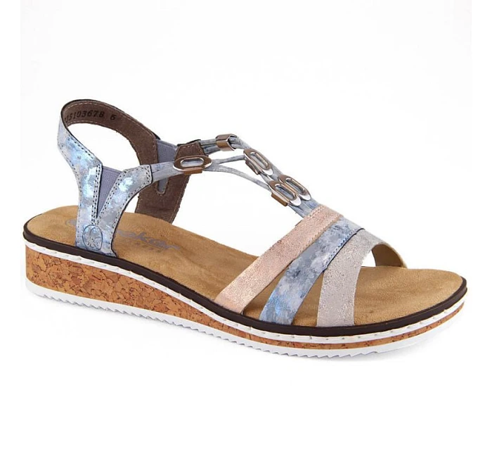 Pohodlné sandále Rieker W RKR664