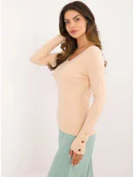 Jumper AT SW 2334.91 béžový Jumper AT SW 2334.91 béžový