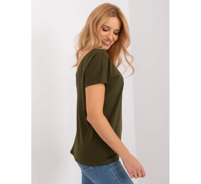 Tričko RV TS 4662.22 khaki Tričko RV TS 4662.22 khaki