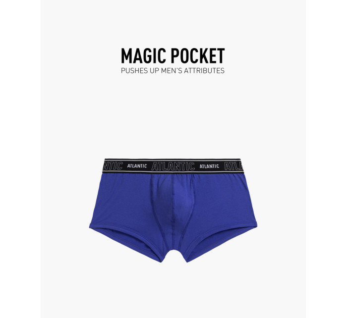 Pánske boxerky ATLANTIC Magic Pocket - fialové