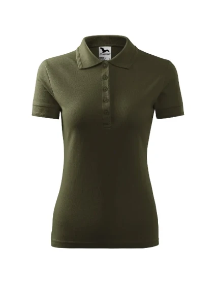Pique Polo polokošile dámská military Pique Polo polokošile dámská military