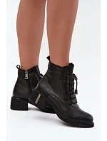 Boty na podpatku model 231585 Step in style Boty na podpatku model 231585 Step in style
