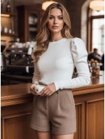 Dámský svetr jedné velikosti s  bílý Dstreet model 21986133 - FashionStreet