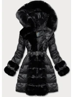 KURTKA ZIMOWA DAMSKA Z FUTERKIEM CZARNA model 21781213 - Libland KURTKA ZIMOWA DAMSKA Z FUTERKIEM CZARNA model 21781213 - Libland