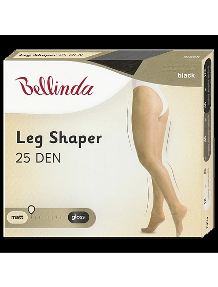 Zeštíhlující punčochové kalhoty LEG model 22010589 25 DEN černá - Bellinda Zeštíhlující punčochové kalhoty LEG model 22010589 25 DEN černá - Bellinda