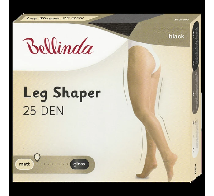 Zeštíhlující punčochové kalhoty LEG model 22010589 25 DEN  černá - Bellinda