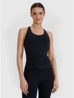 Dámske štíhle rýchloschnúce tričko na jogu a pilates 4F 4FWSS25TFSLF428-20S