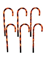 VONKAJŠIE OSVETLENIE CUKRÍKY SADA 6KS