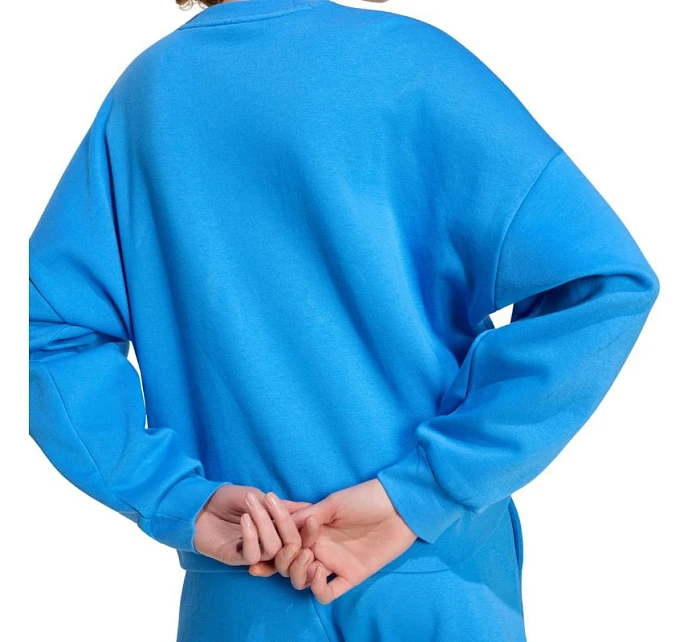 Dámska mikina adidas Essentials Small Logo Feelcozy modrá KC5280