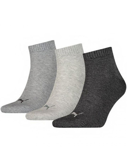 Unisex ponožky Quarter Plain 3 páry 271080001 800 - Puma