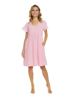 Dámska nočná košeľa TM.5318 Svetloružová - DR NAP