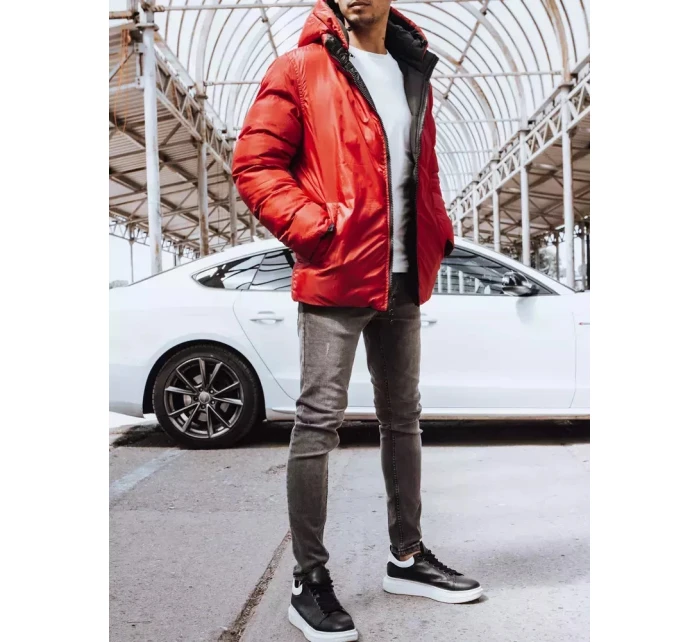 Pánská oboustranná zimní bunda černá Dstreet model 21965482 - FashionStreet