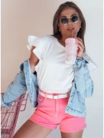 dámské džínové šortky růžové Dstreet model 21977669 - FashionStreet