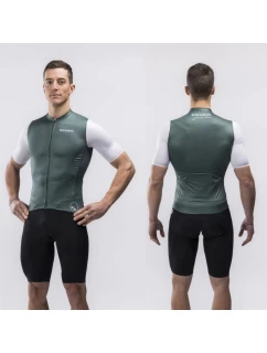 model 21850491 košile zelená bílá M - Biemme