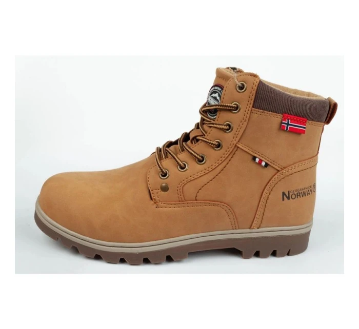 Geografické Nórsko pánska obuv M WALK-GN CAMEL