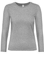 B&C #E190 LSL /women Dámské tričko z těžké bavlny s dl. rukávem model 22496339 sport grey B&C #E190 LSL /women Dámské tričko z těžké bavlny s dl. rukávem model 22496339 sport grey