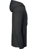 Fruit of the Loom Iconic Premium Hooded Sweat Mikina s kapucňou z hrubej bavlny 16.2284 light graphite