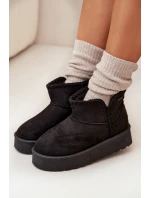 Dámské Sněhule Na Platformě S Big Star Černé model 21705862 - Big Star Shoes