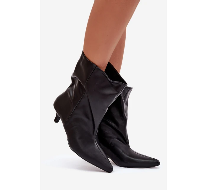 Dámské Kotníkové Boty S Černé model 21788076 - Boto Dámské Kotníkové Boty S Černé model 21788076 - Boto
