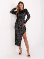 Sukienka IT SK model 21488888 czarno srebrny - FPrice