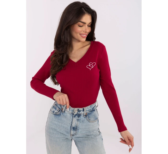 Blúzka RV BZ A1055.29P bordová