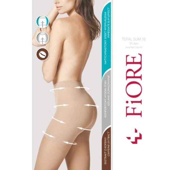 Pančuchy Total Slim 20 M5206 - Fiore Pančuchy Total Slim 20 M5206 - Fiore