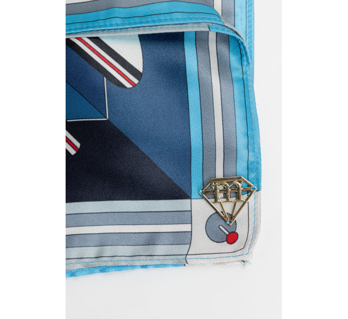Monnari Šály a šatky Dámska šatka s potlačou Multi Navy Blue