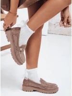 Dámské mokasíny béžové Dstreet model 21992469 - FashionStreet