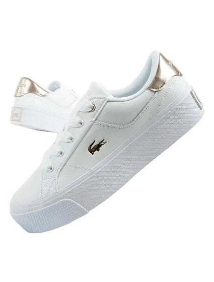 dámské sportovní boty model 22093835 Platform 126 white fashionable dámské - Lacoste dámské sportovní boty model 22093835 Platform 126 white fashionable dámské - Lacoste