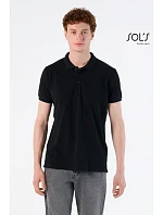 SOL'S Phoenix Men Pánské elastické piqué polo model 22522611 charcoal melange SOL'S Phoenix Men Pánské elastické piqué polo model 22522611 charcoal melange