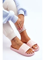 Dámské módní pantofle Big Star model 21611804 Světle růžové - Big Star Shoes Dámské módní pantofle Big Star model 21611804 Světle růžové - Big Star Shoes