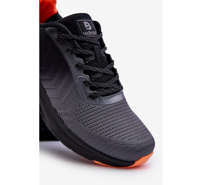 Klasyczne Męskie Sportowe Buty Szare McBraun