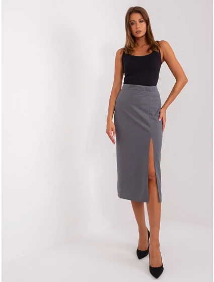 Spódnica LK SD model 18985280 ciemny szary - FPrice