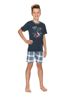 Chlapčenské pyžamo 2747 Ivan dark blue - TARO
