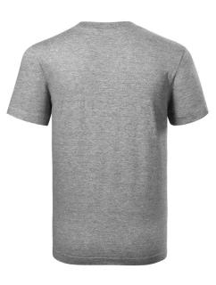 Unisex tričko Recall (tmavo šedá melanž (štítok značky))