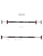 Posilňovacia tyč HMS DD401 s rovnou šírkou 98-133 cm