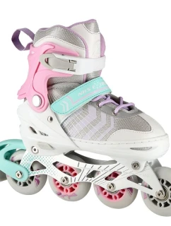 růžové inline brusle velikosti s  velikosti model 21810812 - Nils Extreme