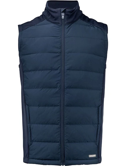 Cutter & Buck Oak Harbor Vest Men Pánska hybridná vesta 68.1476 tmavomodrá Cutter & Buck Oak Harbor Vest Men Pánska hybridná vesta 68.1476 tmavomodrá
