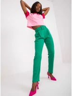 DHJ nohavice SP 12787.21X svetlo zelená