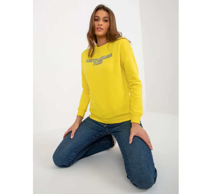 Dámska mikina MA BL 2202032.82 žltá - FPrice