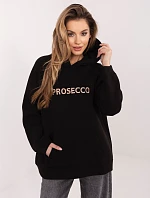 RV BL mikina A1034.30 čierna a béžová